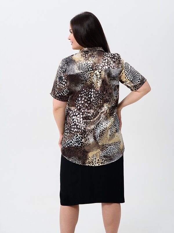 Натали Туника 580018 52361 коричневый