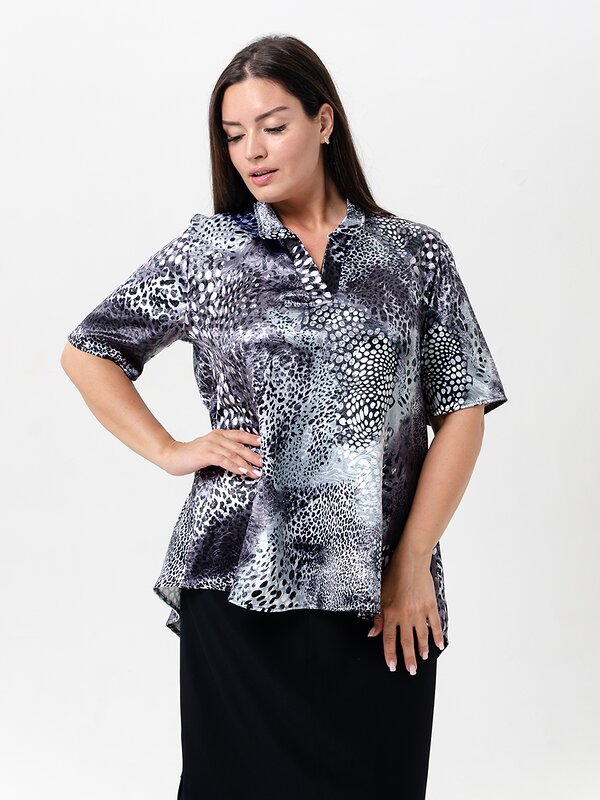 Натали Туника 580019 52361 серый