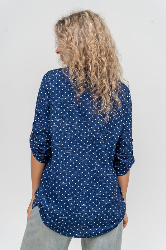 Натали Туника 580026 36815 джинс