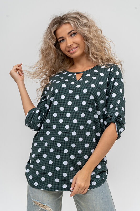 Натали Туника 580028 36814 зеленый