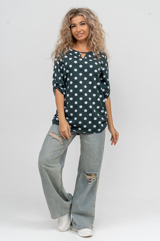 Натали Туника 580028 36814 зеленый