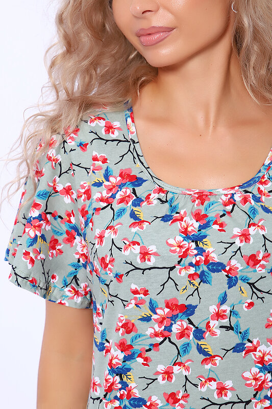 Натали Платье 580030 13257 зеленый