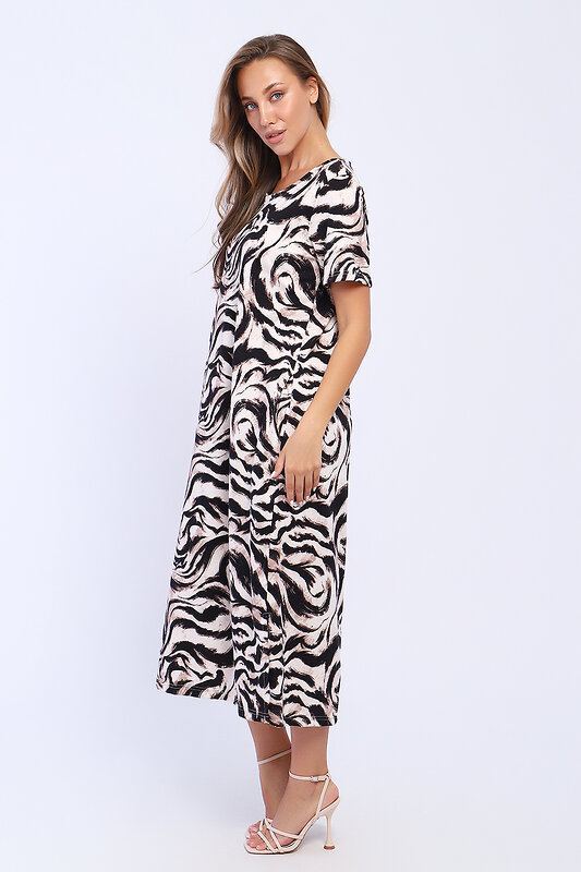 Натали Платье 580037 13253 коричневый