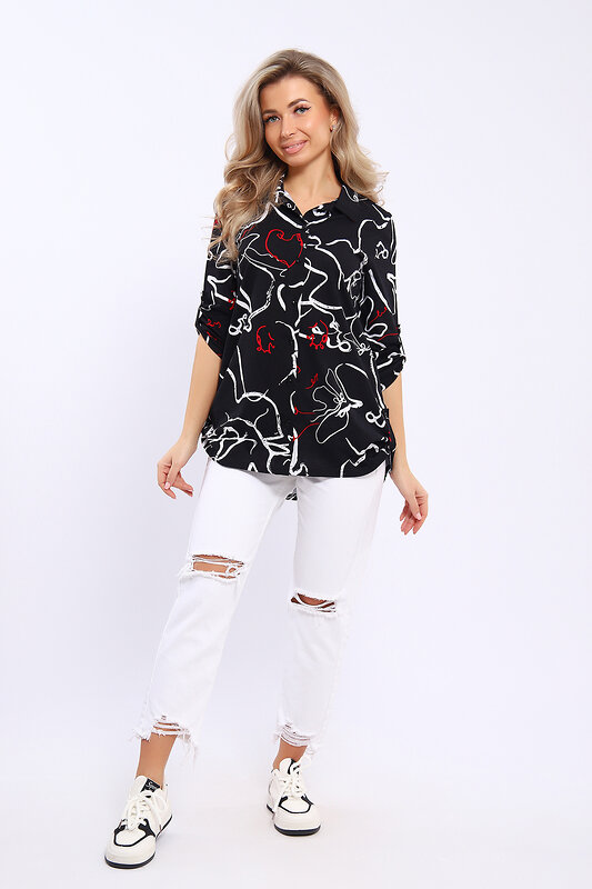 Натали Рубашка 580041 36807 черный