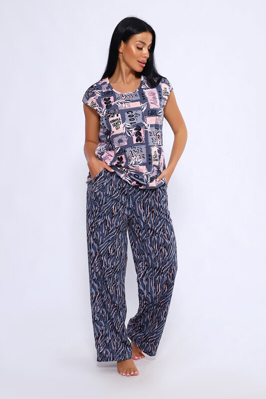 Натали Костюм 580043 78560 серый