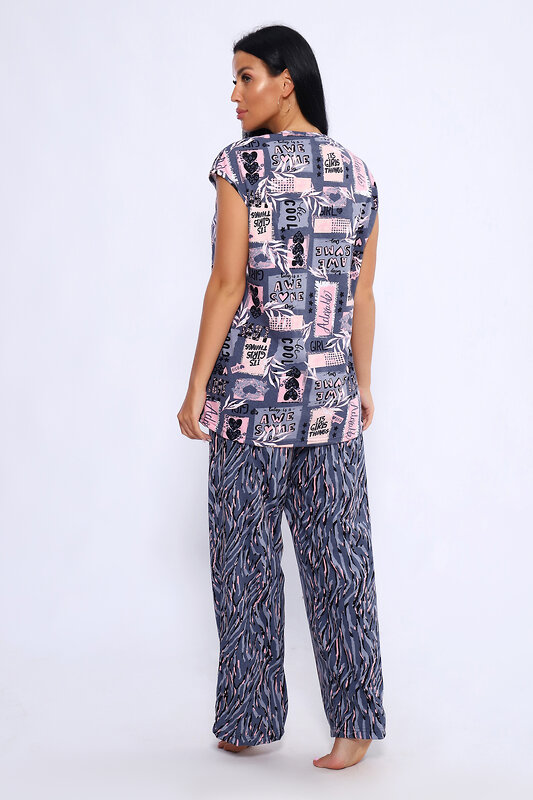 Натали Костюм 580043 78560 серый