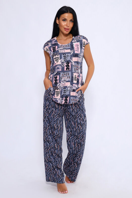 Натали Костюм 580043 78560 серый