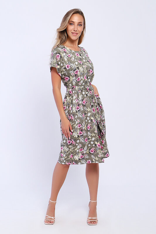 Натали Платье 580046 13248 зеленый