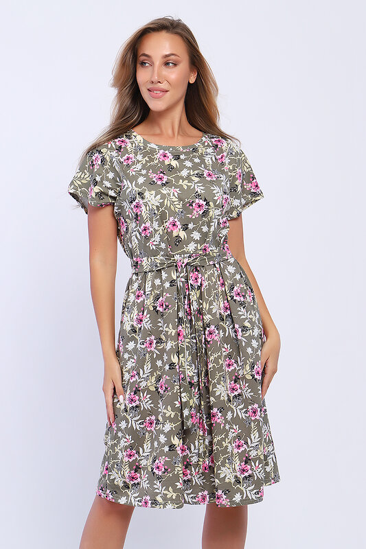 Натали Платье 580046 13248 зеленый