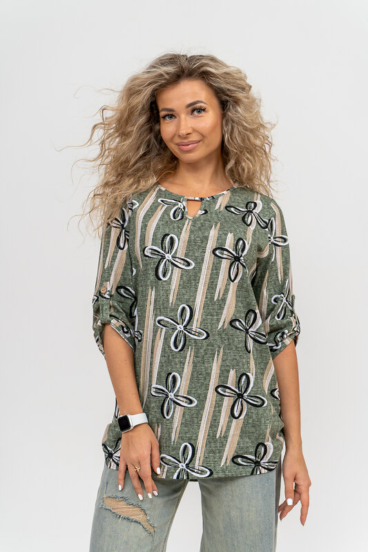 Натали Туника 580049 36803 хаки