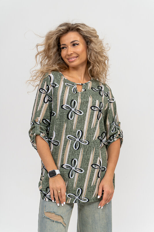 Натали Туника 580049 36803 хаки