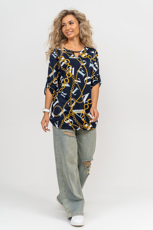 Натали Туника 580050 36801 темно-синий