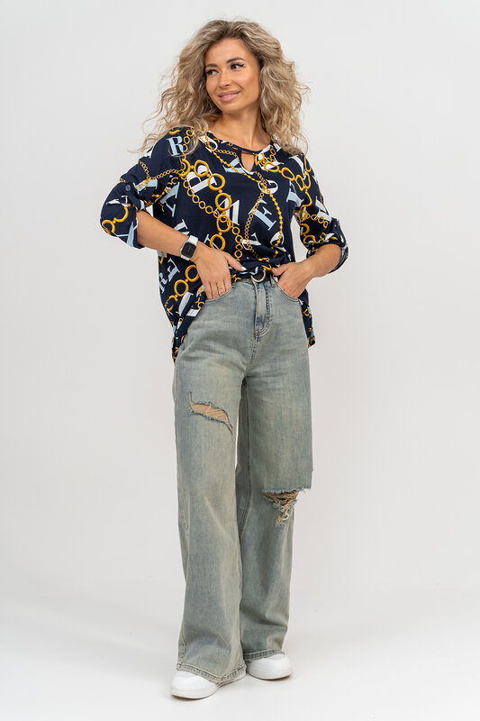 Натали Туника 580050 36801 темно-синий