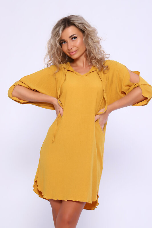 Натали Туника 580053 78559 горчица