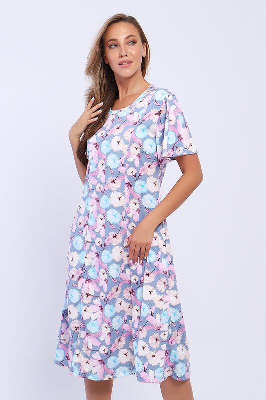 Натали Платье 580061 13239 голубой