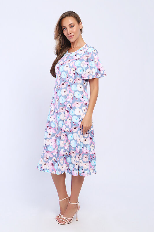 Натали Платье 580061 13239 голубой