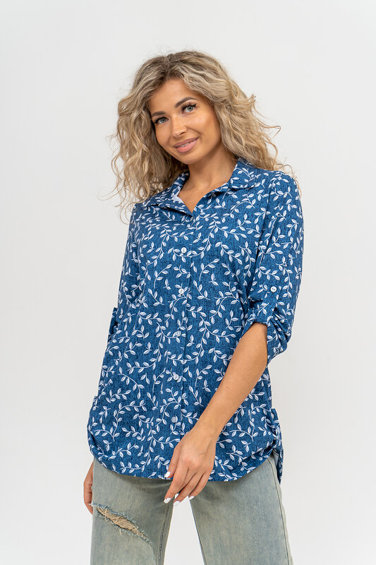 Натали Рубашка 580063 36799 индиго