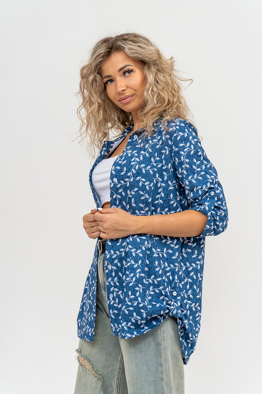 Натали Рубашка 580063 36799 индиго