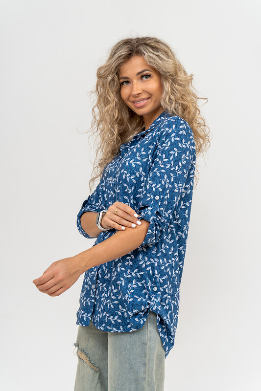 Натали Рубашка 580063 36799 индиго