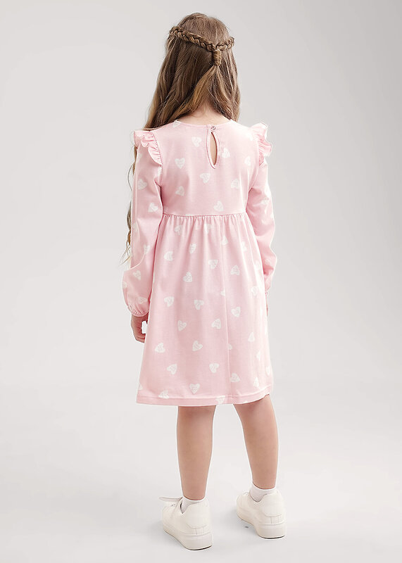 CLEVER Платье 548180 756740кдн св.розовый/молочный