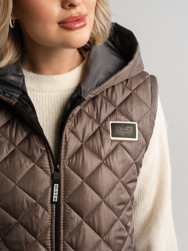 LT Collection Жилет 580066 Б14632-18М коричневый