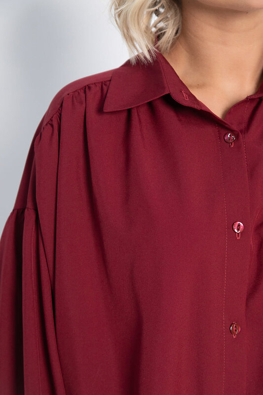 LT Collection Блуза 580067 Б14949-5М бордовый