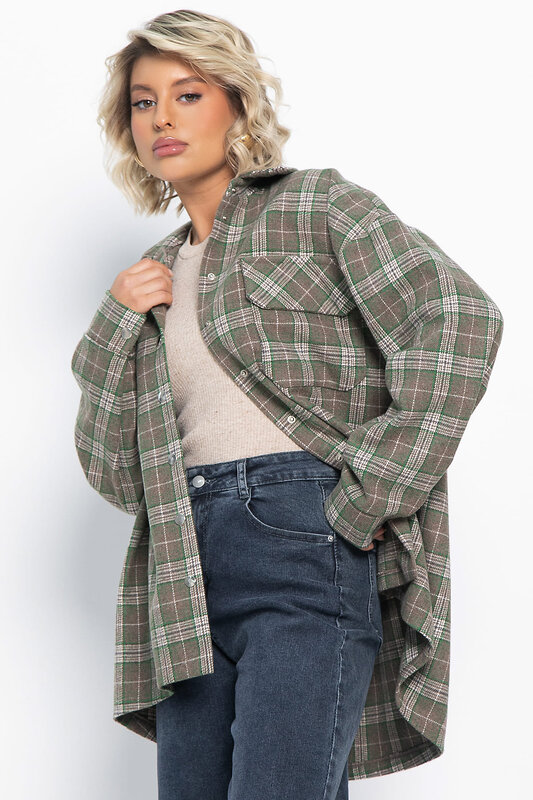 LT Collection Рубашка 580074 Б15040-5М хаки