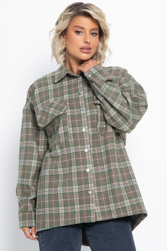 LT Collection Рубашка 580074 Б15040-5М хаки