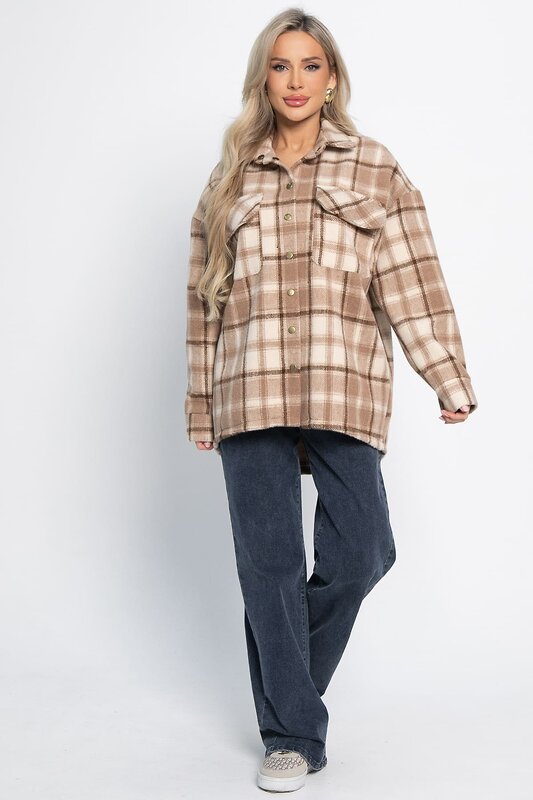 LT Collection Рубашка 580075 Б15039-5М бежевый