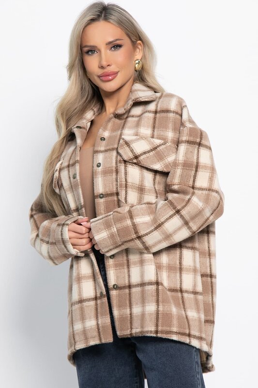 LT Collection Рубашка 580075 Б15039-5М бежевый