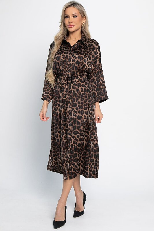 LT Collection Платье 580079 П15092-7М коричневый