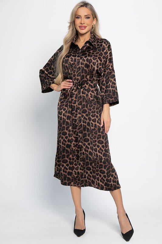 LT Collection Платье 580079 П15092-7М коричневый