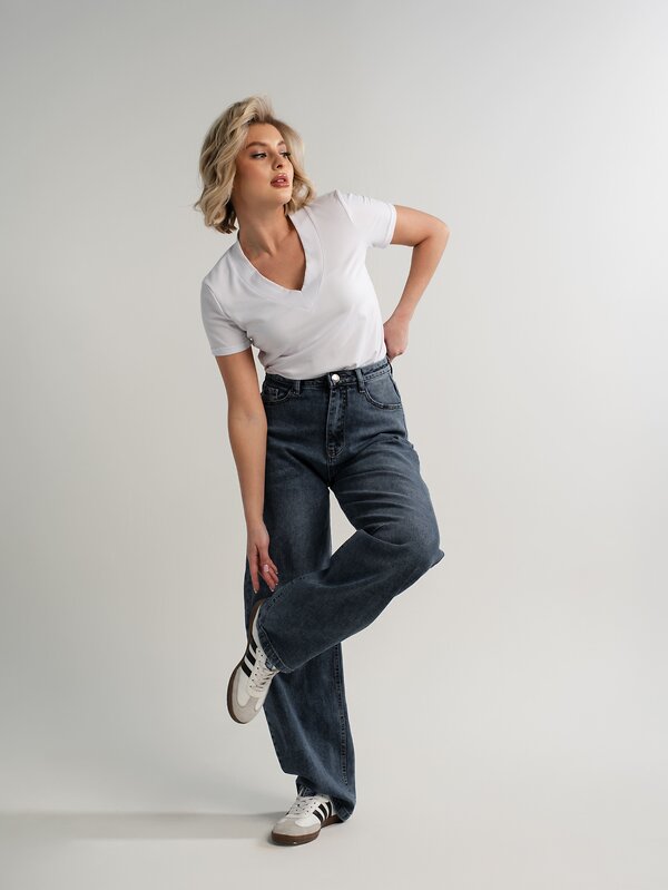 LT Collection Джинсы 580080 Б15074-4М синий