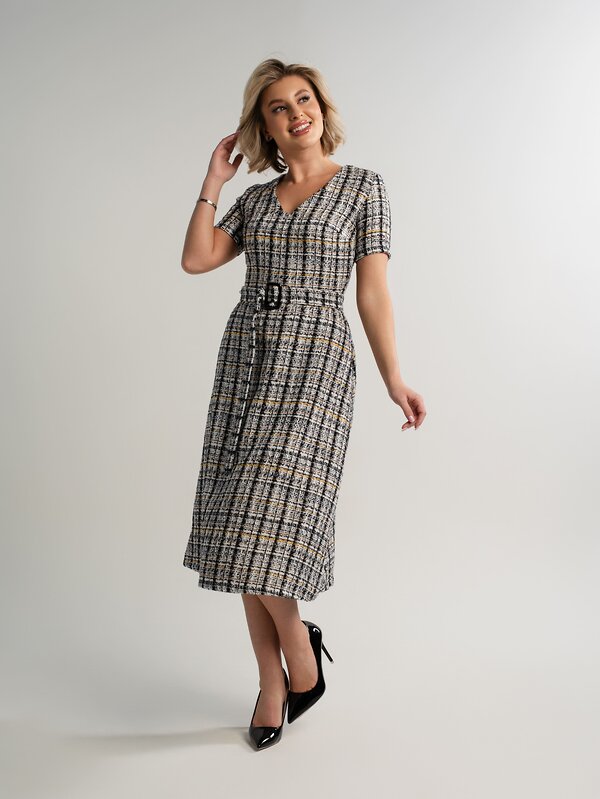 LT Collection Платье 580082 П15093-10М серый