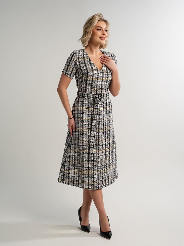 LT Collection Платье 580082 П15093-10М серый