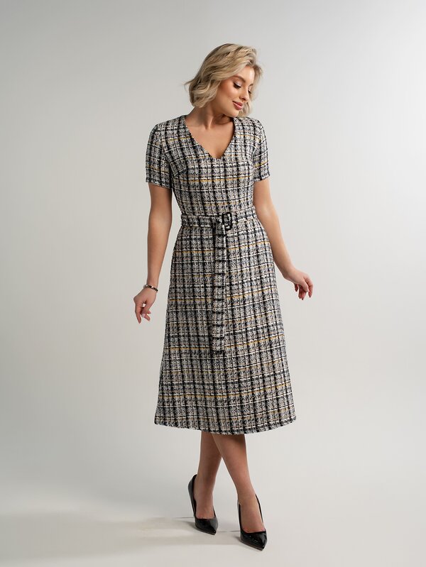 LT Collection Платье 580082 П15093-10М серый