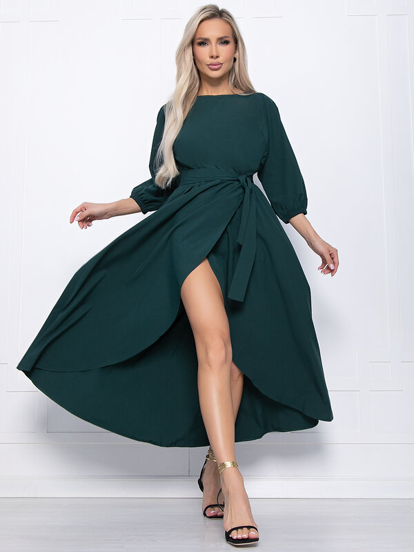 LT Collection Платье 580087 П15139-1М зеленый