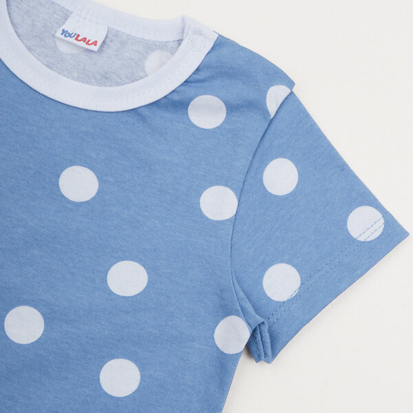 YOULALA Фуфайка 580106 0017103410 голубой