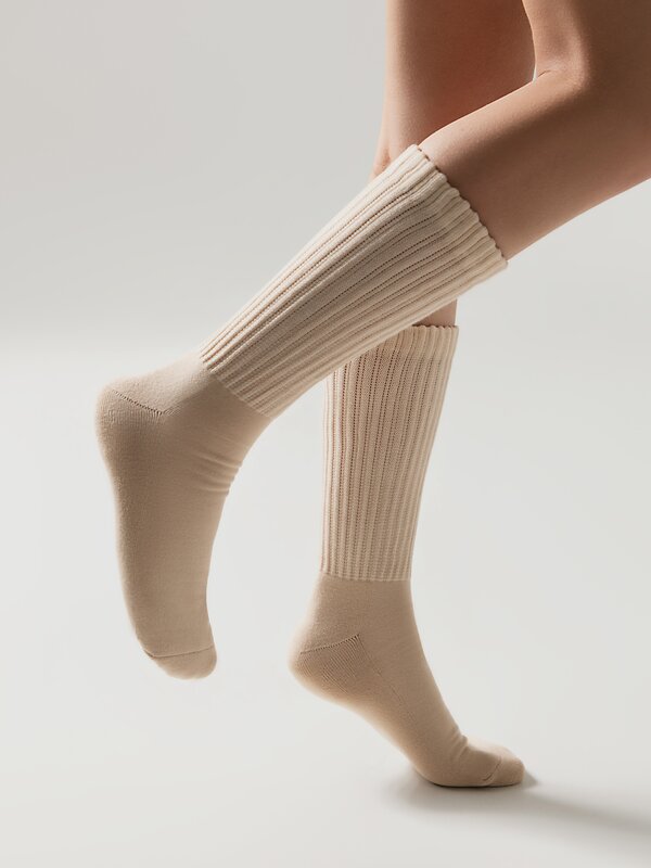 Conte elegant Носки 580108 COMFORT (махр. стопа) 25С-40/1СП бежевый