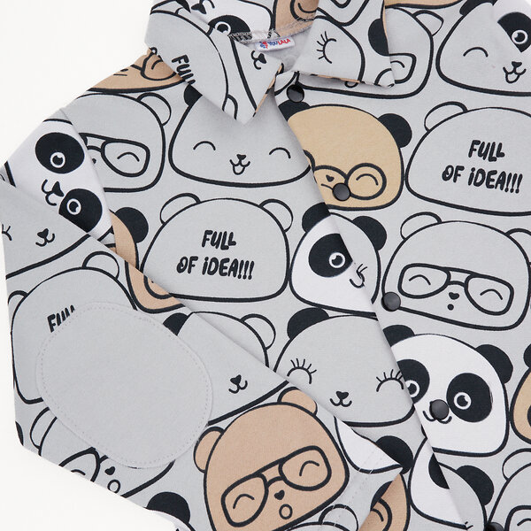 YOULALA Сорочка 580143 0497310411 серый