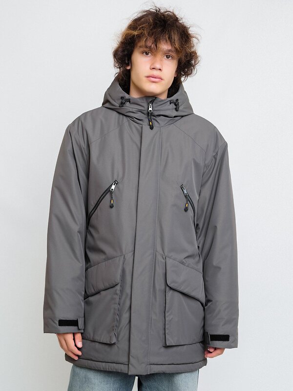 BATIK Парка 580187 790-25з-1 серый