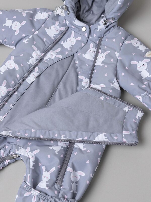 BATIK Комбинезон 580192 0262-26в-3 Серый принт