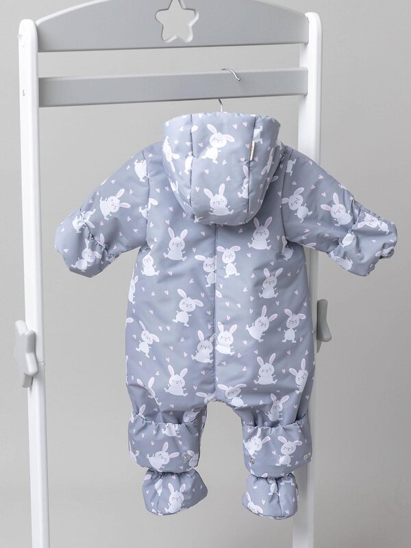 BATIK Комбинезон 580192 0262-26в-3 Серый принт