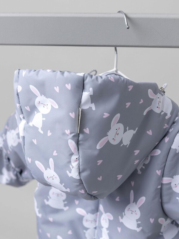 BATIK Комбинезон 580192 0262-26в-3 Серый принт