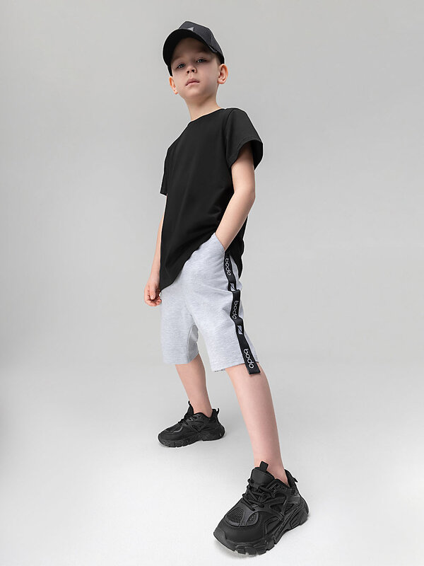 Bodo Шорты 580198 8-64МU серый (белый)