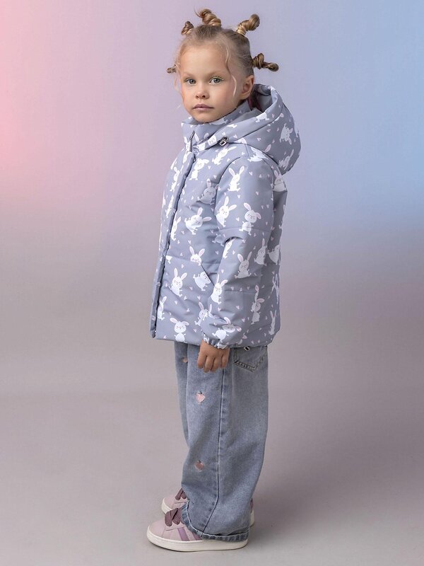 BATIK Куртка 580208 0268-26в Серый принт