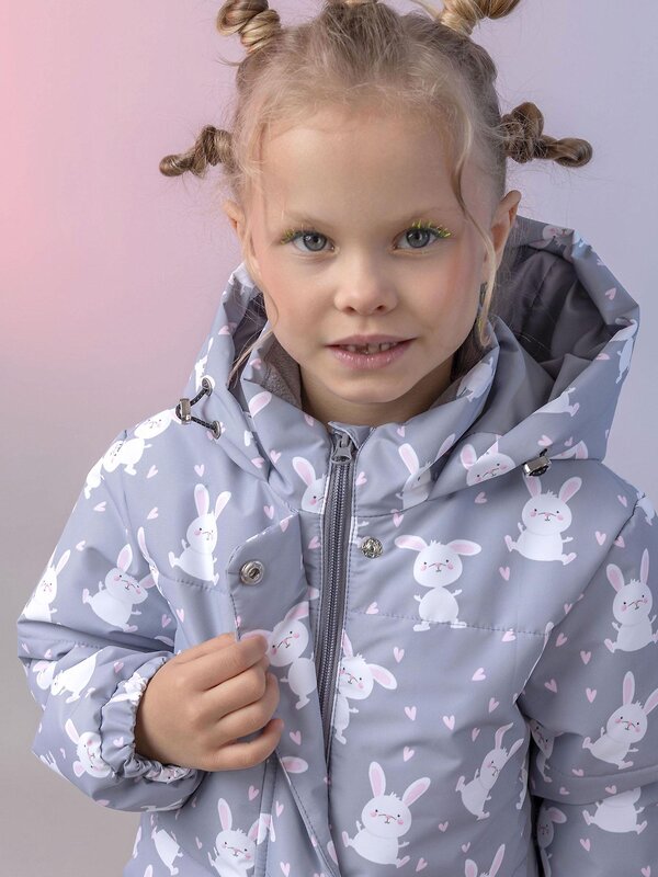 BATIK Куртка 580208 0268-26в Серый принт