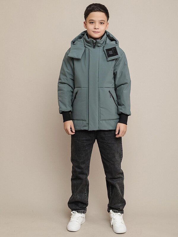 BATIK Парка 580226 0287-26в-2 Серо-зеленый