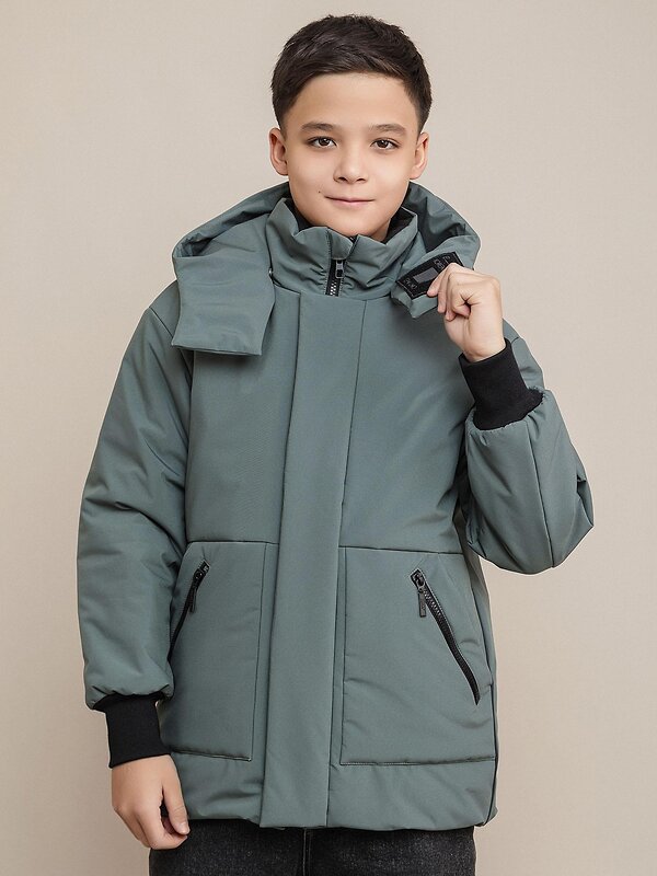 BATIK Парка 580226 0287-26в-2 Серо-зеленый