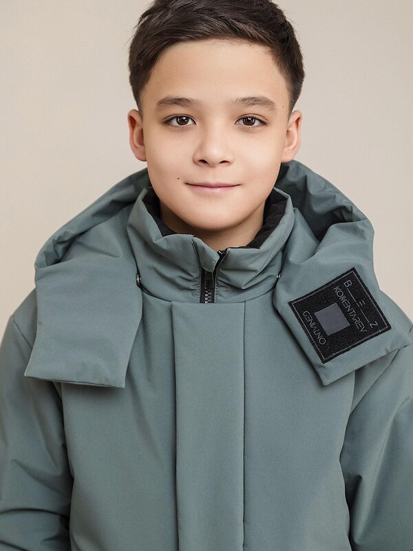 BATIK Парка 580226 0287-26в-2 Серо-зеленый